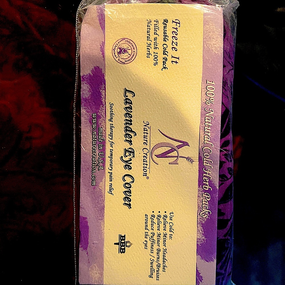 Nature Creation Original Herb Pack Lavender Eye Pillow